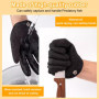 Vueinrg Gants de Pêche Imperméables Anti-Coupure - Gants de Chasse Avec Magnétique Boucle Anti-Morsure Pour Manipuler en Sécurit