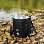 DQZSY Seau Pliable 12L Multifonctionnel - Conteneur d'eau pour la Pêche, Camping, Jardinage - Seau Pliant pour Bassin de Lavage