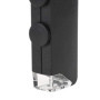 Microscope de Poche, 60-100X Réglable LED Éclairé Microscopes Poche Loupe Portable Loupe pour Observation, Mini Microscope Porta