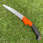 Newaner Scie à Élaguer Pliante 180mm,Scie Pliante à Main Avec poignée antidérapante et verrouillage de sécurité,Scie à main poly