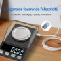 KUBEI Rechargeable par USB 100g/0.001g Balance de Precision Milligrammes Balance de Poche Balances de Bijoux,Balance de Cuisine 