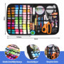 TOPSEAS 365pcs Kit de Couture,Set de Couture,Kit Couture Complet avec Boîte,Aiguilles à coudre,Dé à coudre,Fil pour Voyage Famil