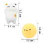 Amaza 36Pcs Squishy Kawaii Petit Animaux Anti Stress Reliever Jouet (Multicolore)