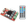 DollaTek TPA3116 DC 8~26V 2X50W l'amplificateur de Puissance de Bluetooth Digital télécommande, Prise en Charge TF Card/FM Radio