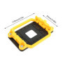 RIIEYOCA Support de refroidissement pour processeur AMD avec quatre vis pour prise AM2 AM3 Jaune et noir