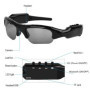 Hereta Lunettes de Soleil Bluetooth 5 m avec Carte Micro SD Extensible jusqu'à 32 Go avec MP3 + Bluetooth + Appareil Photo + Fon