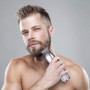 Kemei Tondeuse à Cheveux Hommes 0 mm, Tondeuse à Barbe Professionnelle en T Sans Fil - Kit de Toilettage Rechargeable, Idéal Com