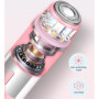 Épilateur 2 en 1 à double tête pour femme, épilateur rechargeable, mini épilateur électrique sans fil pour le corps, le visage, 