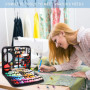Purpledi Couture Complet 249 pcs avec Boîte,de Couture Complet Kit Couture Machine a Coudre, Premium Couture Accessoires Mini Ki