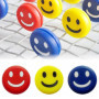 YFelomatric Lot de 8 amortisseurs pour raquette de tennis - Motif visage smiley - Design de raquette de tennis