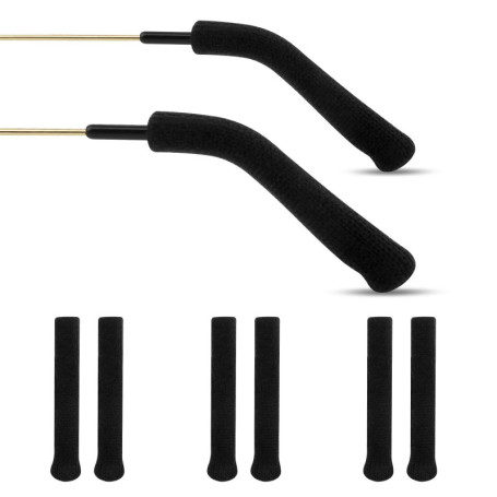 MXTIMWAN 3 Paires Protege Branche Lunette,Antidérapants pour Lunettes de Soleil,Manchon de Bras de Lunettes,Couvre Protège Branc