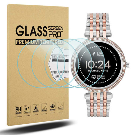 Diruite 4-Pièces Compatible avec Michael Kors Women's Gen 5E 42mm Protection Écran,Accessoires pour Michael Kors Women's Gen 5E 