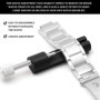 1 Outil De Retrait De Bracelet Avec 3 Broches, Kit De Retrait De Maillons De Montre, Kit De Réglage De Montre, Outil De Réglage 
