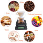 Gvolatee Balance de Cuisine 5Kg/0.1G Noir, Balance Café Numérique avec Minuteur, Balance Café Haute Précision avec Affichage LCD