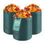 Hibisaws 3*272L Sac Jardinage Dechets,Sac Dechets Verts Resistant Indéchirables,Sac Vegetaux Jardin Avec Poignée,Sac de jardin d