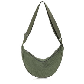 IJHYGD Sac Banane Femme Velours Côtelé,Sac Banane Velours Côtelé,Banane Velours Cotelé Femme,Sac De Voyage avec Sangle Réglable 