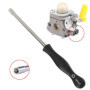 Hippotech 21-Splined + Pac Man Carburateur Réglage Outil Tournevis pour 2 Cycles Commun Carb Petit Moteur pour ECHO Poulan Stihl