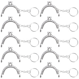 Arc en Métal Cadre Baiser Fermoir Serrure Semi-Circulaire Sac À Main Sac Cadre Fermoir Serrure Fermoirs Craft Cadre avec Porte-c