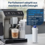 AquaStrata Filtre à Eau 6 Pièces pour Machines à Café Entièrement Automatiques, Remplacement pour De'Longhi DLSC002 9310926 SER3