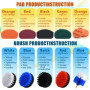 Brosse Perceuse,Brosse Nettoyage Rotative Perceuse Nettoyage Voiture Brosse Visseuse 28PCS pour Voiture, Jantes, Baignoire, Carr