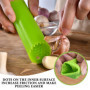 2 Pièce Epluche Ail en Silicone, de Peau Presse-ail Professionnel,Rouleaux D'éplucheur D'ail Peeling, Accessoire de Cuisine pour