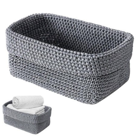 1 PCS Panier Rangement,Boite Rangement Salle de Bain,Panier Rangement Salle de Bain,Panier de Rangement,Panier Salle de Bain,pou