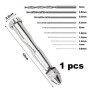 1 Pieces Perceuse à Main,Perceuse Manuelle avec 10 Twist Drill Bits 0.8-3.0mm,Mini Perceuse pour Bijoux,Mini Perceuse Modelisme,