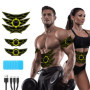 SEVEKO Ceinture Abdominale Electrostimulation, Appareil Electrostimulation Abdominale, Entraînement Abdominal EMS, Electrostimul