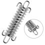 Fixations d'ombrage de Voile Tente Corde Résistante Ressort Trampoline 4 Pièces Métal Accessoires Ressorts pour Le Camping en Pl