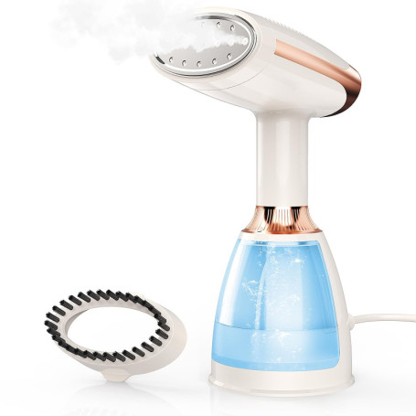 Defroisseur Vapeur Vertical, Fer à Repasser Vertical Portable, 1500W 280ML, Réchauffage Rapide, Défroisseur à Main Vapeur à Vête