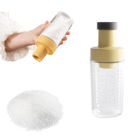 YouXiaor Sucrier Doseur en Verre,Distributeur de Sucre en Verre,260ml,Sucrier,Sucrier pour Sucre en Poudre,Sucrie pour Café,Acce