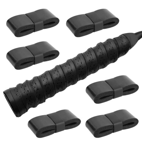 TDUNSYA Grip de Tennis,6 Pièces Ruban de Raquette Grip,Grip de Remplacement Raquette,Anti Slip Absorbante Racket Grip,Enhance Gr