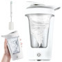 Shaker Électrique 450 ml : Mixeur Automatique de Protéines Rechargeable USB - Mélangeur Pour Shake Protéiné