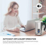 OZAVO Mousseur à Lait Electrique 500W 300 ML Chauffe Vite Mousse Froide ou Mousse Chaude avec Revêtement non-adhésif en Acier In