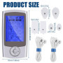 TENS EMS electrostimulateur musculaire, Appareil de thérapie de la douleur TENS rechargeable electrostimulation appareil apparei