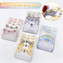 4 Blocs Notes Autocollantes Feuilles Notes Adhésives en Forme Animaux Ensemble de Notes Autocollantes Sticky Notes pour Bureau (