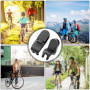 Repose Pied Velo Arriere Enfant, 2 Pièces Pédales Arrière de Vélo,Cale Pieds Velo,Universel Alliage d'Aluminium Pliant Antidérap