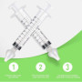 2 Pcs Nasale Bebe, Mouche-bébé, Portable Irrigateur Nasal 10ml, Irrigation Nasale, avec Embout d'Aspiration Nasale en Silicone N