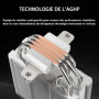 Thermalright Assassin X 120R ARGB Black Refroidisseur d'air numérique pour processeur, vitesse 2000 tr/min, 12 cm, silencieux, p