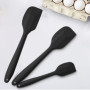 Spatule en Silicone,3 Pcs Spatules en à la Chaleur Spatule en Silicone Sspatule à Pâtisserie de Cuisine noyau en Acier Inoxydabl