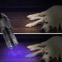 ILantule Lampe de Poche UV,Le Lampe Torche UV LED,Lampe de Poche Ultraviolet 395nm LED Lumière Noire Torche,pour Chien/Chat Déte