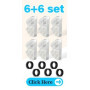Lot de 6 filtres pour fontaine à chat + 6 filtres en mousse pour la fontaine à boisson pour chat, filtrant les poils (éponge), t