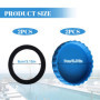 LUMOOM 2 Pièces Bouchon d'Hiver pour Piscine, Set de Fermeture Hivernale pour Piscines Intex et Bestway, Accessoires Bouchon de 