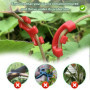 LUMOOM 120 Pièces Attaches pour Plantes, Clips De Formation À 90 Degrés, Méthode Low Stress Training, Accessoires De Culture, Su