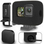 FitStill Windslayer Housse de Protection Coupe-Vent pour Go Pro Hero 13, 12, 11, 10, 9 - Mousse Noire Réduction du Bruit du Vent