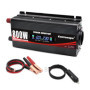 Cantonape 800W/2000W Convertisseur de Courant de Voiture à Onde modifiée, 12 à 220V 230V - Transformateur, Prise UE, Dual USB, a