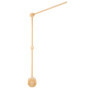 Litimkat Support mobile pour lit bébé, support mobile bébé réglable en hauteur en bois, adapté aux lits d'enfants et aux tables 