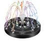 Fontaine Solaire 3w Flottante Fontaine Solaire Exterieure De Jardin Fontaine Solaire pour Bassin Exterieur avec 7 Buses Convient