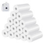 Lot de 15 Rouleaux de Papier Thermique 57mm x 25mm x 7m,Papier Imprimante Thermique d'impression Instantanées pour Appareil Phot