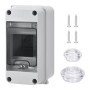 Szaboviktoria coffret electrique etanche Avec 3 Modules, Cache Tableau Electrique, boitier etanche exterieur, boitier de distrib